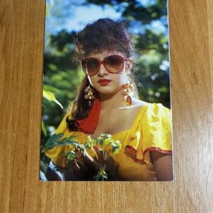 Divya Bharti* Vintage Bollywood Postcard * (Jain) (WN)