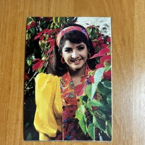 Divya Bharti* Vintage Bollywood Postcard * (Jain) (WN)