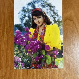 Divya Bharti* Vintage Bollywood Postcard * (NCC) (WN)