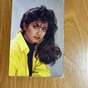 Divya Bharti* Vintage Bollywood Postcard * (NCC) (WN)