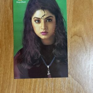 Divya Bharti* Vintage Bollywood Postcard * (NAA) (WN)