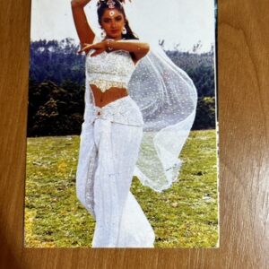 Divya Bharti* Vintage Bollywood Postcard * (Jain) (WN)