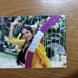 Divya Bharti* Vintage Bollywood Postcard * (Jain) (WN)