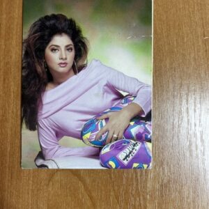Divya Bharti* Vintage Bollywood Postcard * (WN) (608)